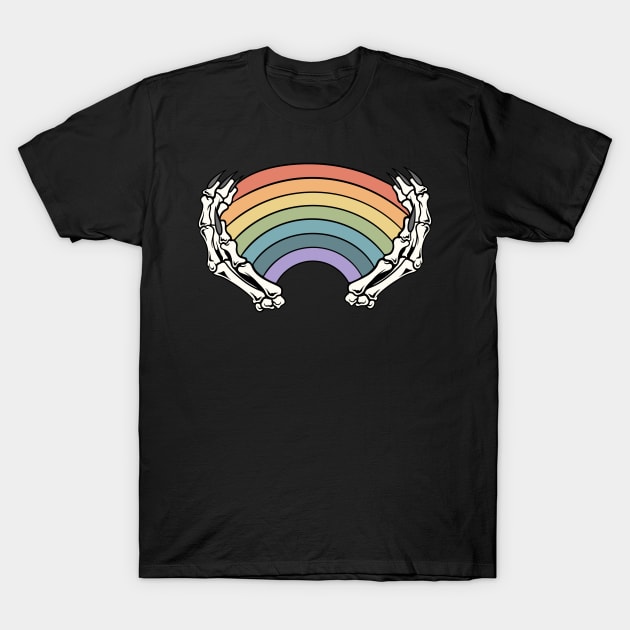 LGBT and Skull T-Shirt by gggraphicdesignnn